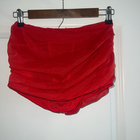 Princess Polly red strapless corset top - Picture 1 of 4